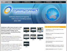 Tablet Screenshot of commsconnect.com.au